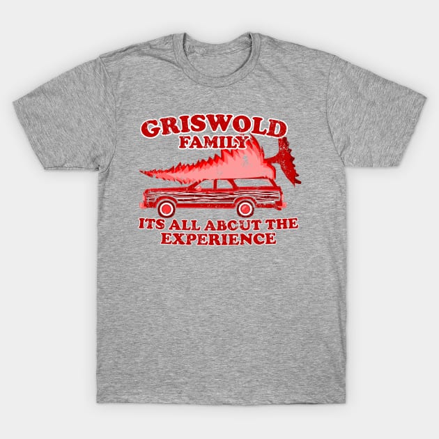 Griswold Family Christmas Distressed T-Shirt by Christ_Mas0